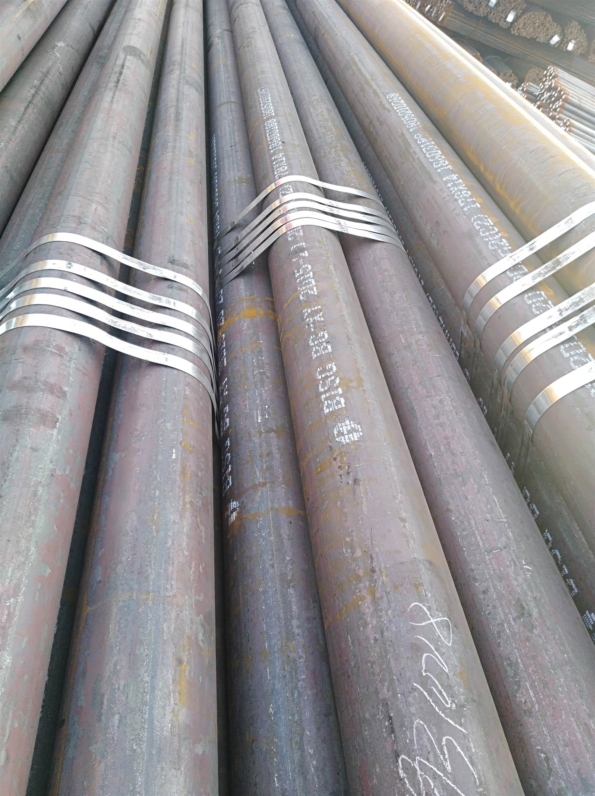 High-strength seamless steel pipe manufacturer Q690C Q690D Q690E High-strength seamless pipe for ste