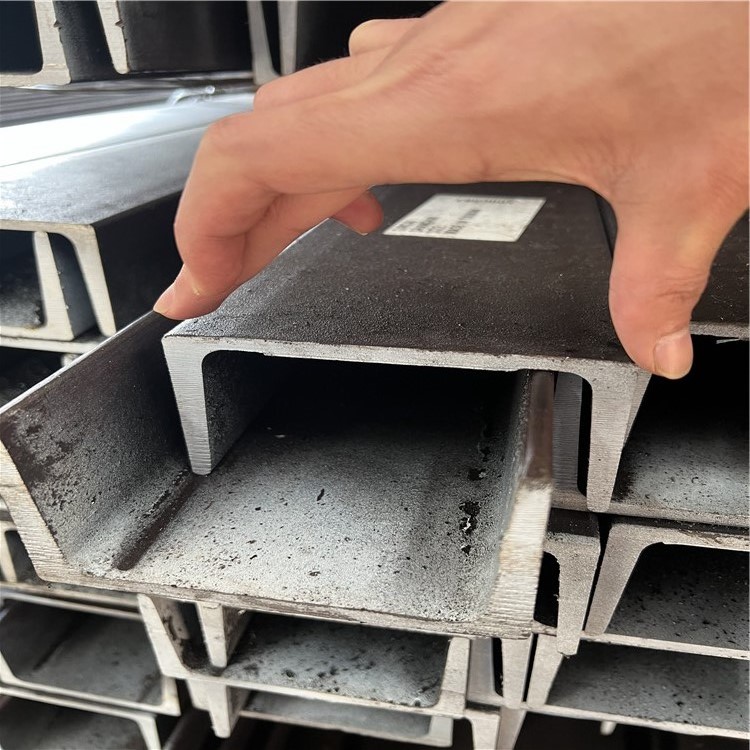 Spot sales Q235B galvanized channel steel No. 12 steel structure lightweight steel channel steel U-s